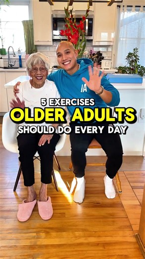 Gentle Chair Exercises for Seniors with Grandma