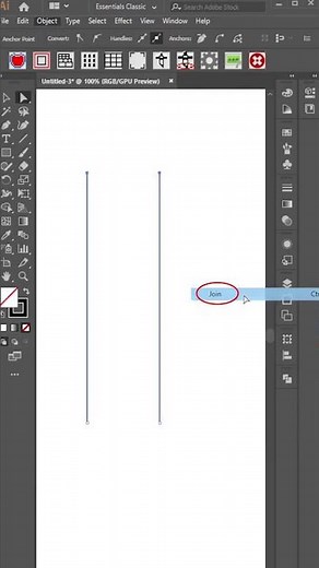 Join Two Points or Paths in Adobe Illustrator I Illustrator Tutorial