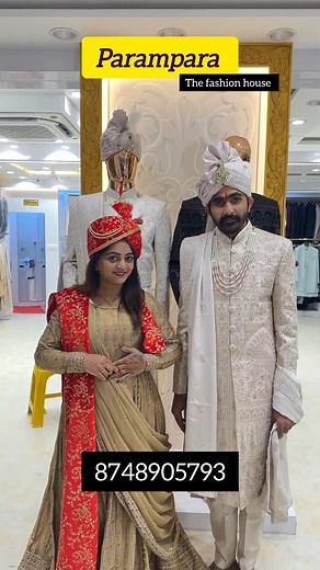 Sowmya Devanga on Instagram: "Parampara The Fashion House Designer Fabrics & Readymade Ethnic Wear for Men #2, Basement & 4th Floor, Uaday Tower, D.S. Lane, Chickpet, Bengaluru - 560 053. 080-4977 8336 :91081 77430 87489 05793 Blazer starting from 2500 Indowestern sherwani 6500 Jodhpuri suits 5500 Designer suits 8500 Safa Dupata accessories 950 special discounts tru ur video"