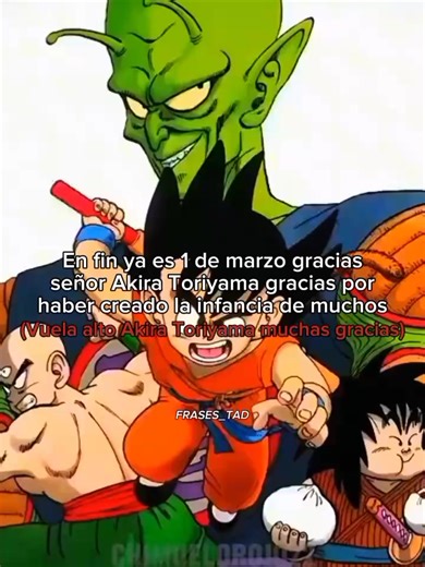 Homenaje a Akira Toriyama en Dragón Ball