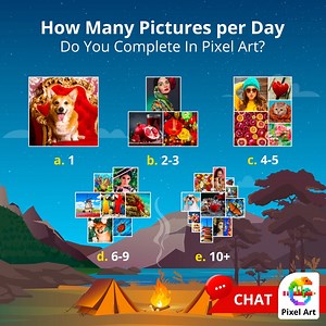 18K views · 324 reactions | Let's share our coloring experience! 朗 What's your daily Pixel Art portion?  Write your answer in the comments  #PixelArtChat | Pixel Art - Color by Number | Facebook