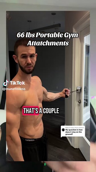 66lb Portable Robot Gym: The Future of Home Workouts