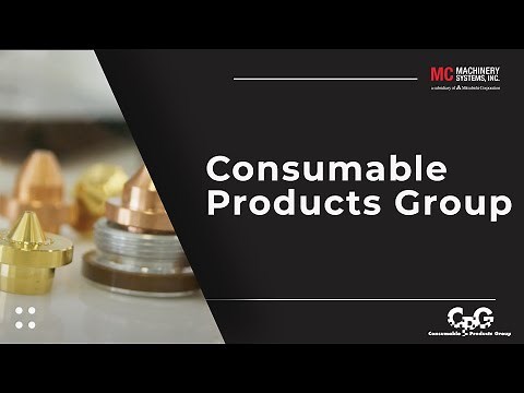 Consumable Products Group at MC Machinery Systems