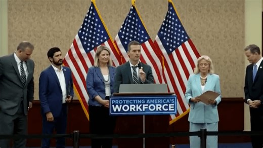 Rep. Golden touts bill to restore union rights for federal employees