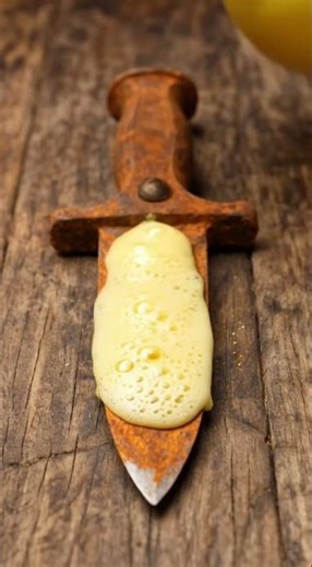 Instant Rust Removing Spray 😳 | Rusty Sword Cleaning ASMR