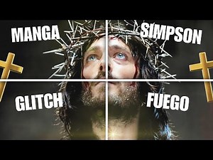I drew Jesus Christ in 4 styles 🎨✨ The result was amazing