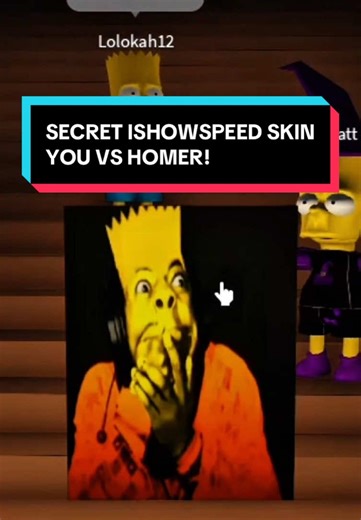 NEW SCECRET YOU VS HOMER SKIN? #roblox #youvshomer #tutorial #secret #satire