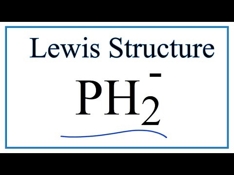 How to Draw the Lewis Dot Structure for PH2 -