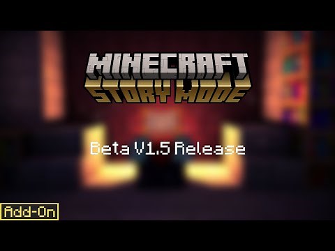 MCSM In MC || Beta V1.5 Release || Minecraft: Story Mode Add-on || MCPE