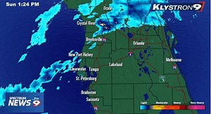 RIGHT NOW: Showers are moving in from the gulf as part of this cold front that stalled south of our area. Follow Klystron 9 Radar for updates throughout the day: specne.ws/UnG6My | Spectrum Bay News 9