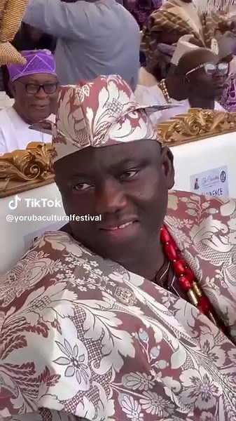 Iku Baba Yeye at the 44th Olubadan Coronation