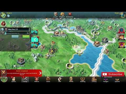 MARCH OF EMPIRES: WAR OF LORDS ATTACK GAMEPLAY PC