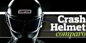 Crash Helmet Comparison: Arai GP-6S, Simpson Bandit, Bell M-4, Pyrotect Pro Airflow SA