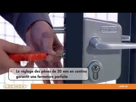 Serrure type industriel locinox