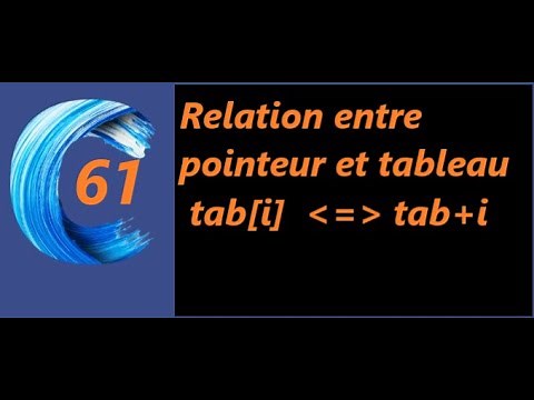 les pointeurs et les tableaux : Exercice corrigé langage C