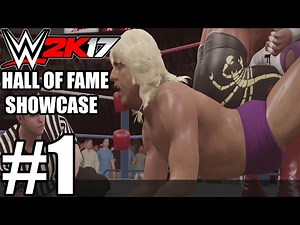 WWE 2K17 Hall of Fame Showcase - Sting vs Ric Flair - Gameplay Walkthrough Part 1