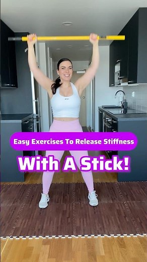 5 Easy Stick Exercises To Help You Feel At Ease ✨