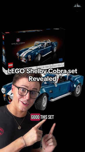 LEGO Shelby Cobra Set Revealed - A Collector's Dream!