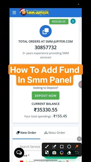 How to Add Funds in SMM panel 😍 | Cheapest smm panel smmjupiter #smmpanel