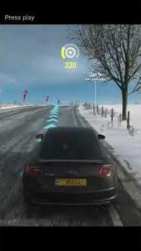Forza Horizon 4 INSANE Snow Drift with Audi TT RS