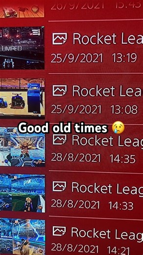 Good old times 😭 #rocketleague #oldtimes #2021 hope we all make it to the end…
