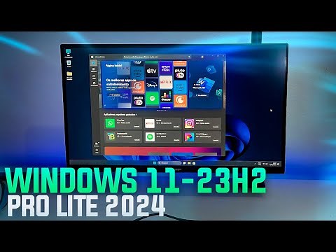 WINDOWS 11 PRO LITE 23H2 | RÁPIDO | OTIMIZADO PARA PC FRACO E PC GAMER🔥