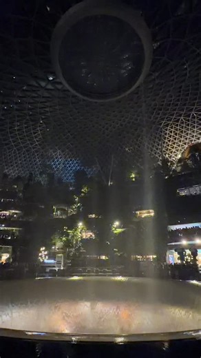 The Magic of Adventure, the all-new Light & Music Showcase transforms the iconic 40-metre-tall Jewel Rain Vortex into a dazzling stage, bringing guests on a journey through the seven themed areas onboard the Disney Adventure, each represented by its respective glowing medallions. With a spectacular blend of light and sound, look out for beloved Disney, Pixar and Marvel stories that will appear on the Rain Vortex. #Jewel #DisneyCruiseLine #LightShow #MagicalMoment | Donny Lee