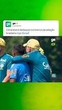 Clima leve na Seleção!