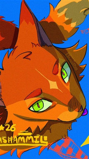 Firestar speed paint #warriors #wc #warriorcats #speedpaint #firestar #art