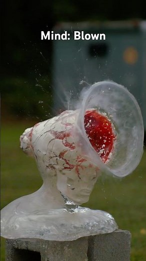 On the ‘ed, son #shorts #slowmotion #slowmoguys #headshot