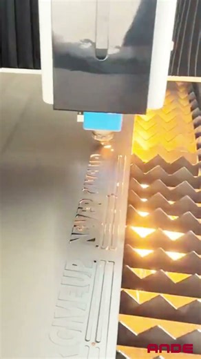 A high-precision CNC tool that uses a focused laser beam to cut, engrave, or mark various materials.