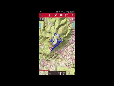 Como seguir una ruta con Oruxmaps