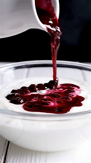 Refreshing Blueberry Lassi 🫐 | Creamy Summer Drink Recipe #shorts #asmr