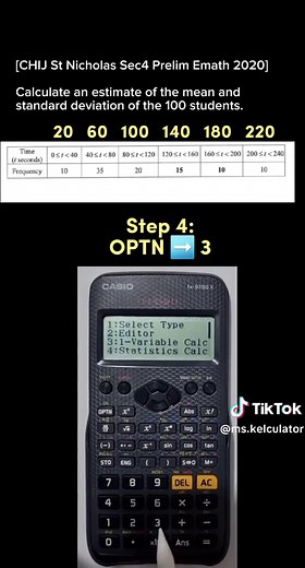 Essential Calculator Trick for Mean & Standard Deviation