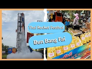 Thai Rocket Festival - Bun Bang Fai Phanom Prai - Roi Et Thailand 2024