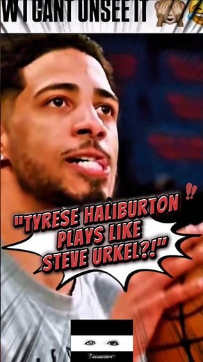 Tyrese Haliburton plays like Steve Urkel when he was dominating #basketball on show Family Matters!