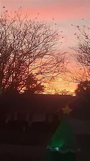 Very beautiful sunset over Albany GA.