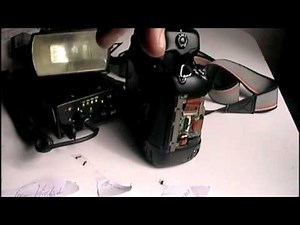 Nikon D2X selfmade shutter repair manual PART 3/3