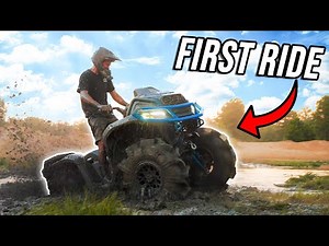 FIRST RIDE On My NEW Can-Am OUTLANDER 1000