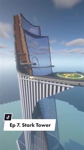 Respuesta a @wolfrojal Stark Tower from Iron Man 2! Did you see the mouse cursor at the beginning... whoops 😬 Please share and leave like I'd really appreciate it! #minecraft #Nova #WorldOfNova #gaming #build #cinematic #timelapse #ironman #stark #starktower #marvel #fyp