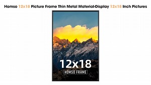 Watch 12x18 Frame in Black Display 12x18 Inch Picture on Amazon Live