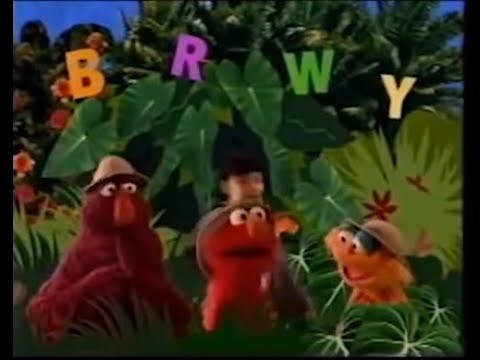 Sesame Street The Alphabet Jungle Game