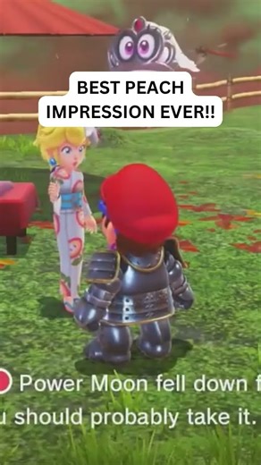 Princess Peach Impersonation - You Won't BELIEVE How Good This Is