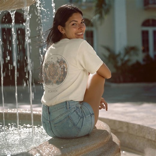 Borikén Taino Sun Shirt | Coconut Milk | Puerto Rico Heritage Tee | Vintage Indigenous Art | Old San Juan Aesthetic Streetwear - Etsy