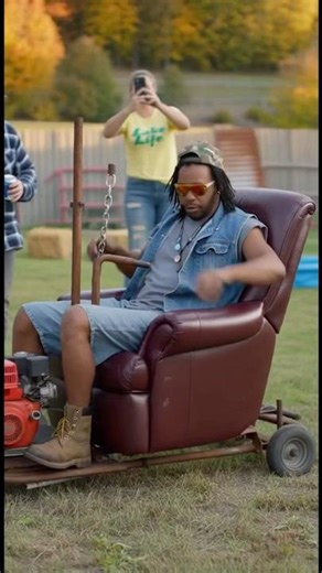 My New Motorized Recliner Goes 60 MPH!