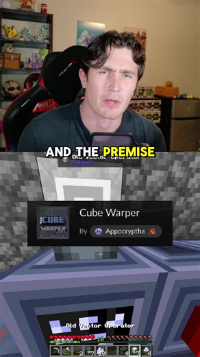 Cube Warper! Very cool modpack :) #minecraft #moddedminecraft | minecraft