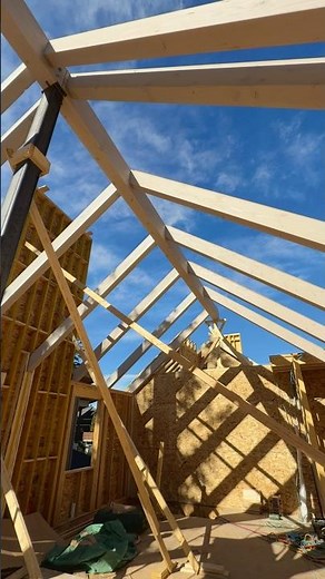 Exposed Timber Frame Roof Structure
