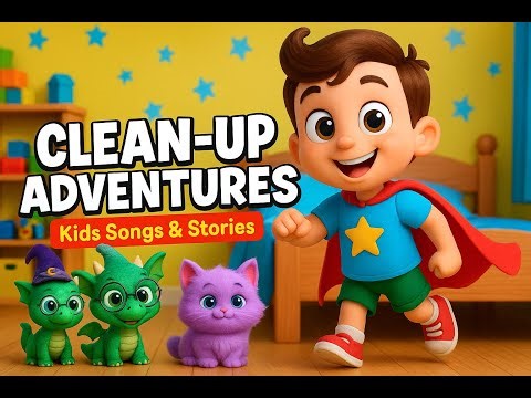 Messy Room Turned Awesome Adventure! | Kids Songs & Stories🐱💥🐉