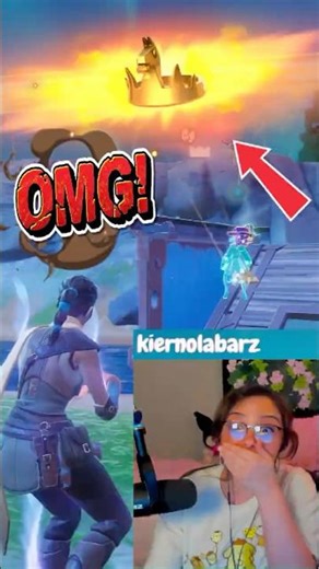 kiernolabarz Hits INSANE Trick Shot To Win Fortnite 😱