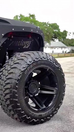 Unveiling the Bulletproof Apocalypse Hellfire 6X6 Truck